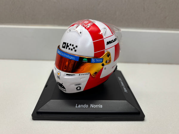 Lando Norris - Monaco GP Helmet 1:5 (2023) - Spark