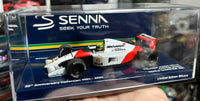 McLaren - Honda MP4/6 n.1 (1991) 1:43 - Ayrton Senna - World Champion - Minichamps