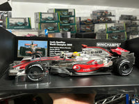 McLaren Mercedes - MP4/23 n.22 (2008) 1:18 - World Champion - Brazil GP - Lewis Hamilton - Minichamps