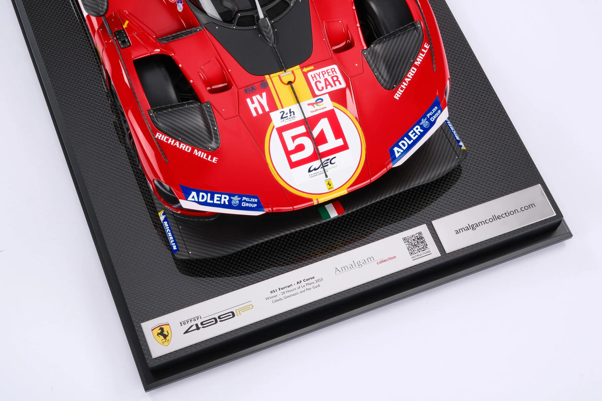 Ferrari - 499P Hypercar (2023) N*51 Winner Le Mans 1:8- AMALGAM