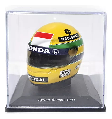 Ayrton Senna - Helmet 1991 World Champion 1:5 - Spark