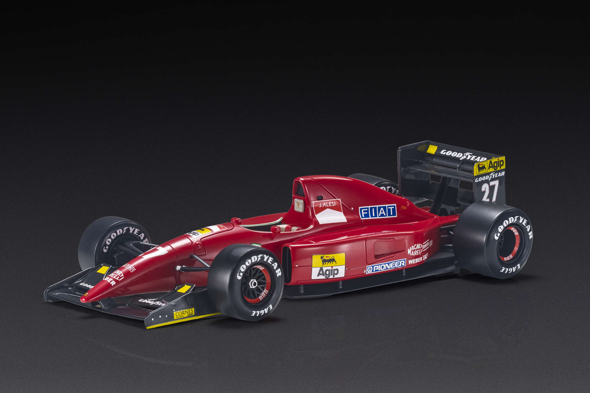 Ferrari F1 F92A n°27 (1992) - 1:18 - Jean Alesi - GP Replicas – Triple  Crown ModelStore