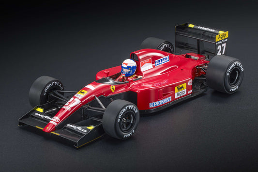 Ferrari 643 n°27 (1991) 1:18 - Alain Prost - 2nd France GP - With Driver - GP024CWD - GP Replicas