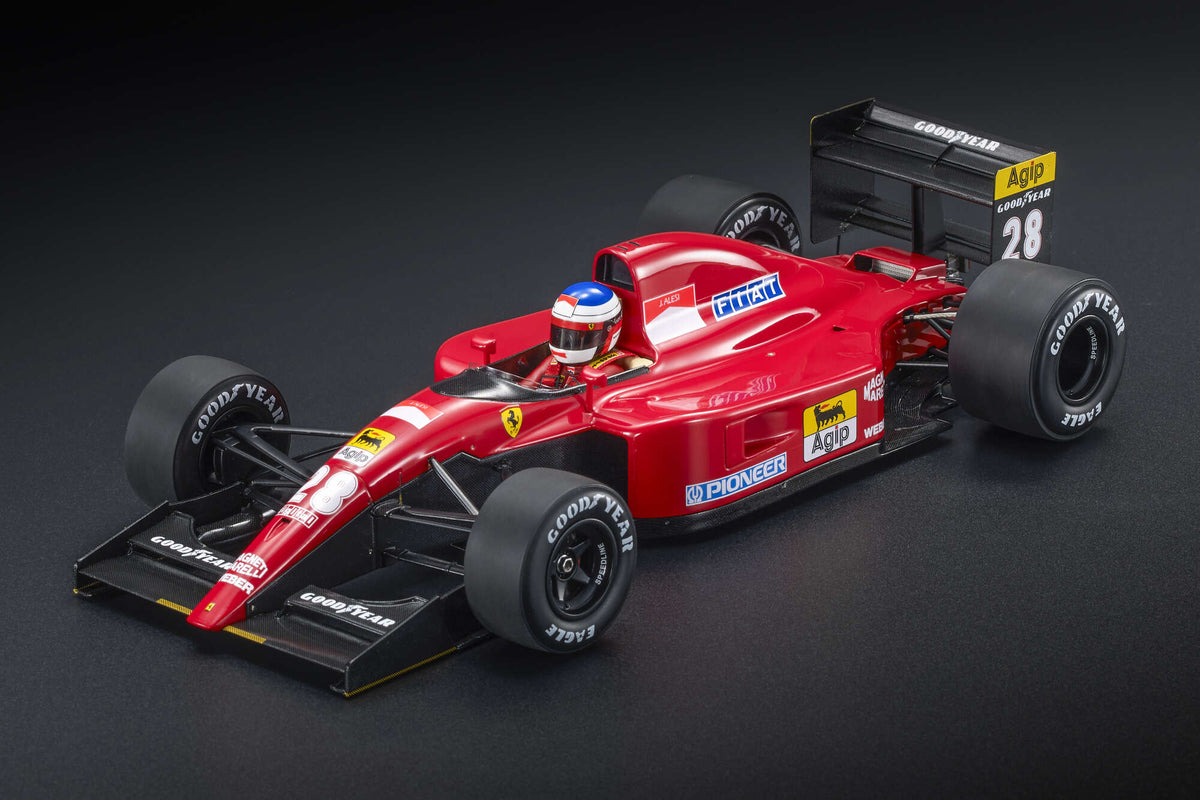 Ferrari - F1 643 n°28 (1991) 1:18 - Jean Alesi - 4th France GP - With Driver - GP024DWD - GP Replicas