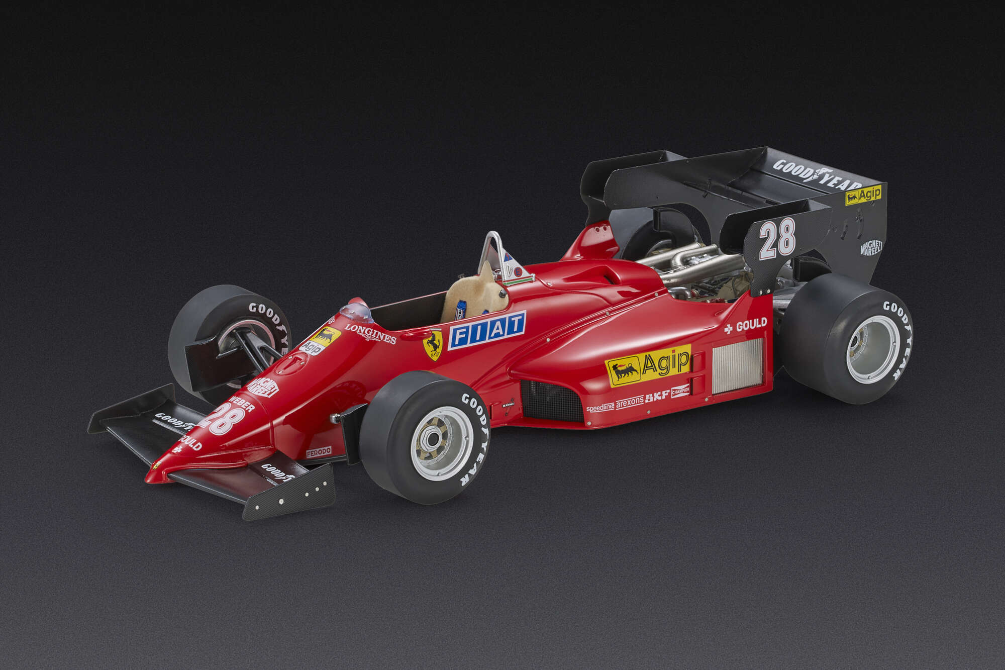 Ferrari - 126 C4 n. 28 (1984) 1:18 - René Arnoux - GP032B - GP Replicas