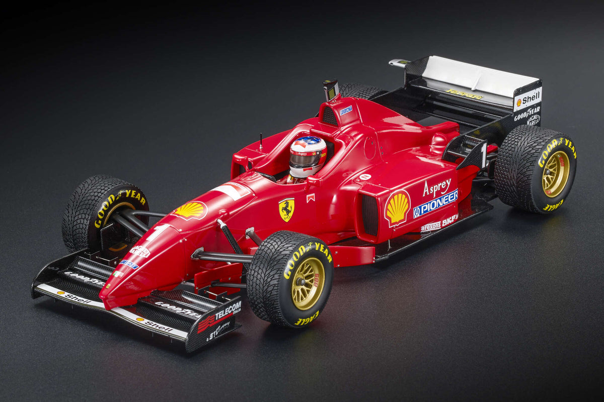 Ferrari F310 n°1  (1996) 1:18 - Michael Schumacher - Winner Spanish GP  - With Driver - GP042CWD	- GP Replicas