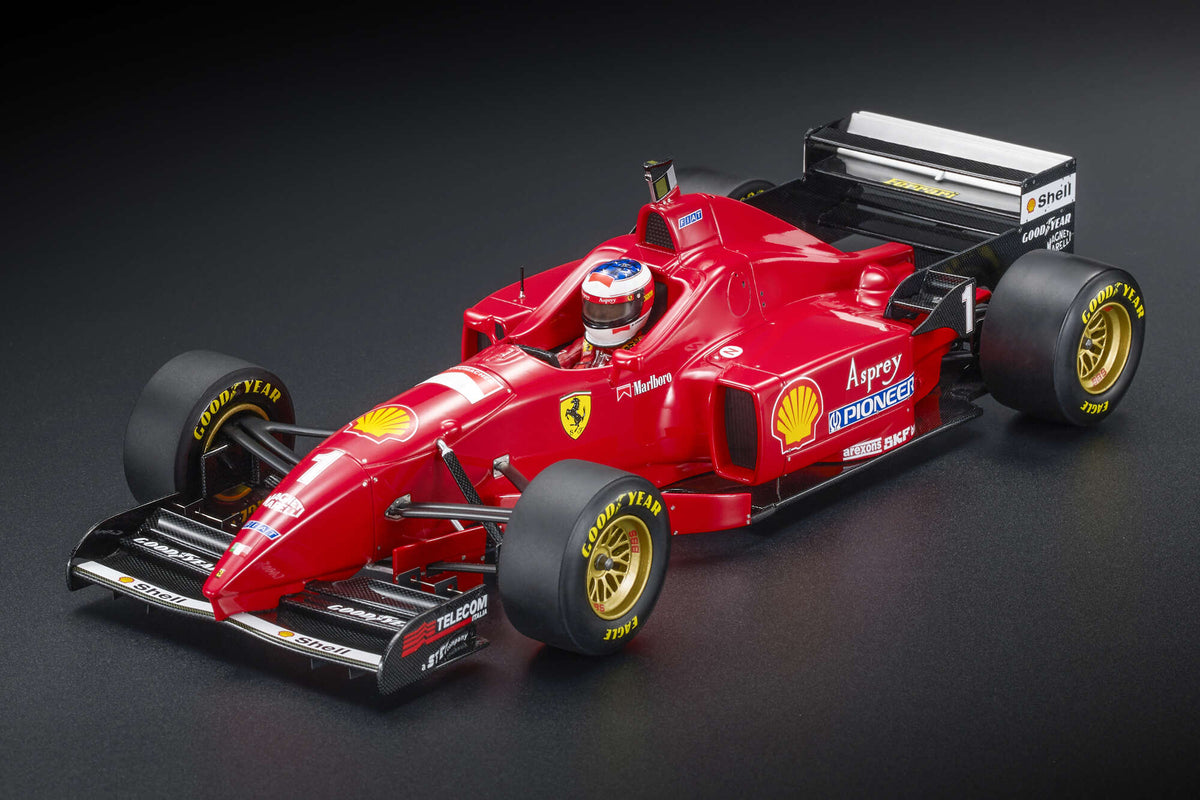 Ferrari F310 n°1  (1996) 1:18 - Michael Schumacher - Pole position Monaco GP  - With Driver - GP042DWD	- GP Replicas