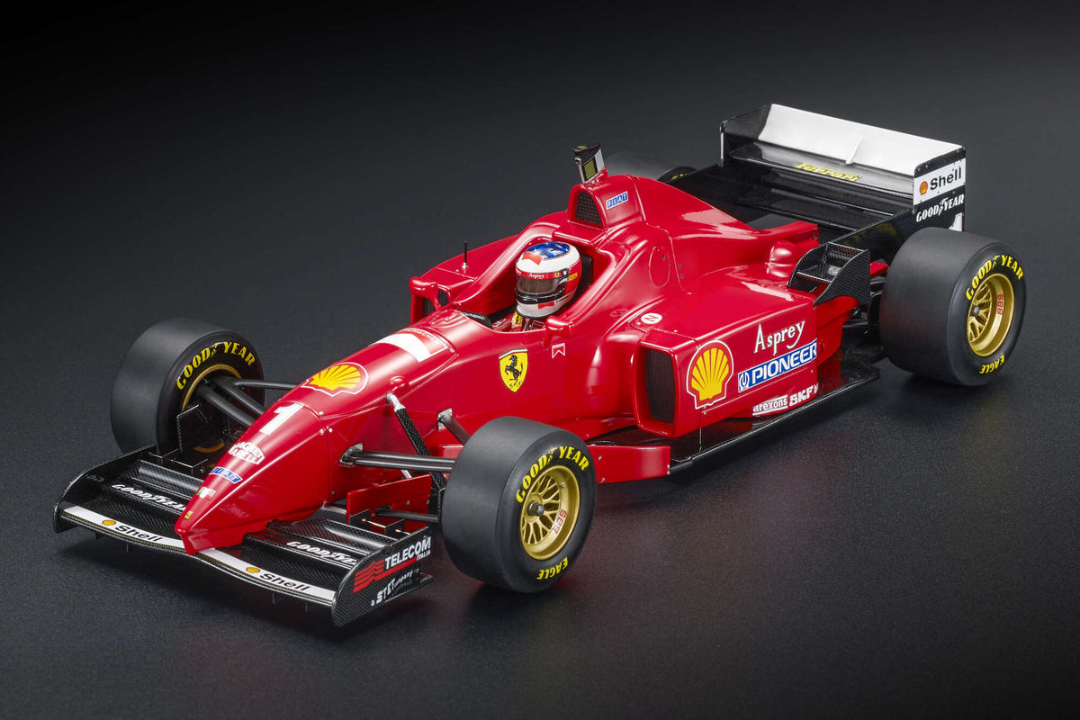 Ferrari F310 n°1  (1996) 1:18 - Michael Schumacher - Pole Position & 2nd San Marino GP - With Driver - GP042EWD	- GP Replicas