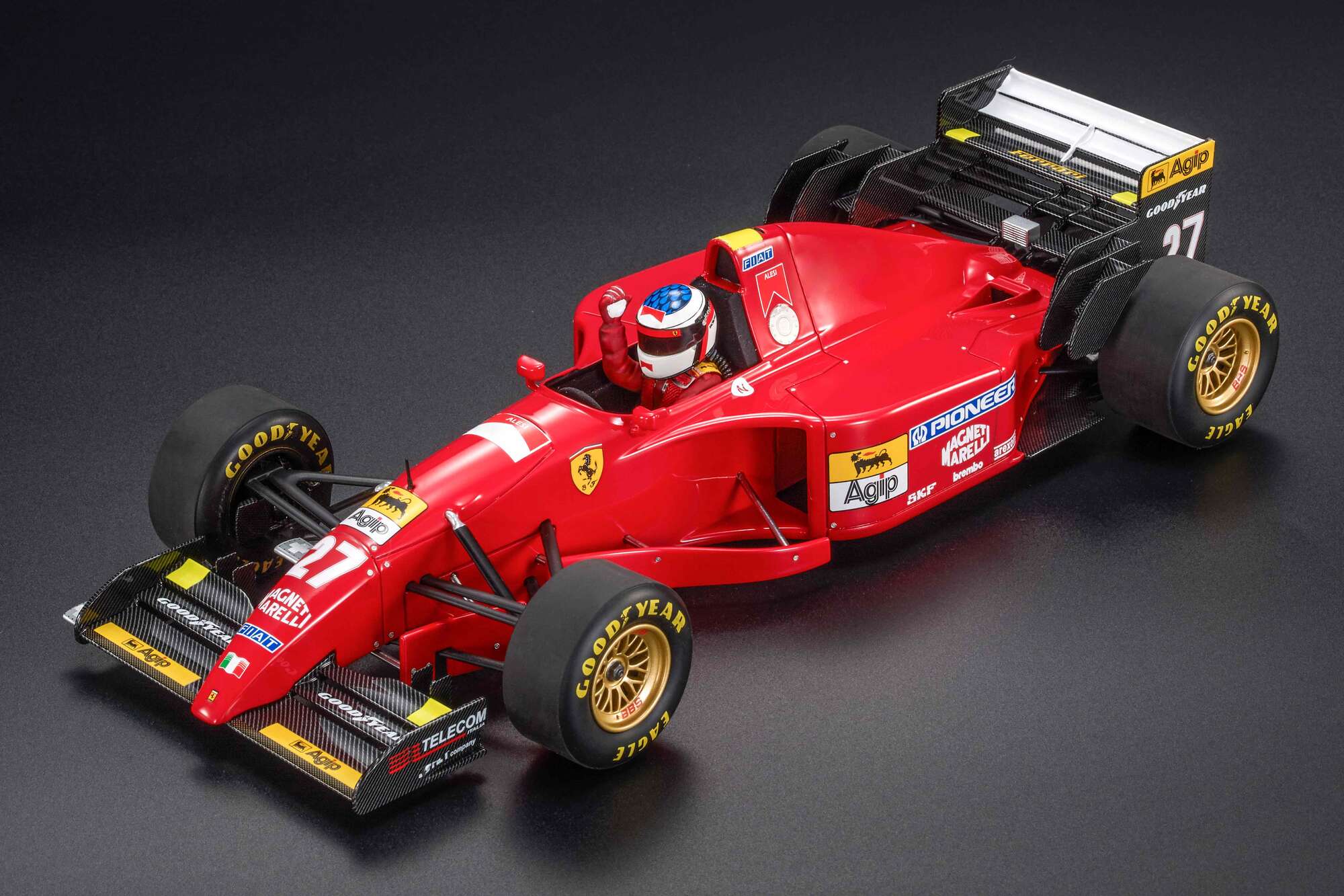 Ferrari 412T2 Winner Canada GP 1995 with Driver 1:18 - Jean Alesi - GP –  Triple Crown ModelStore