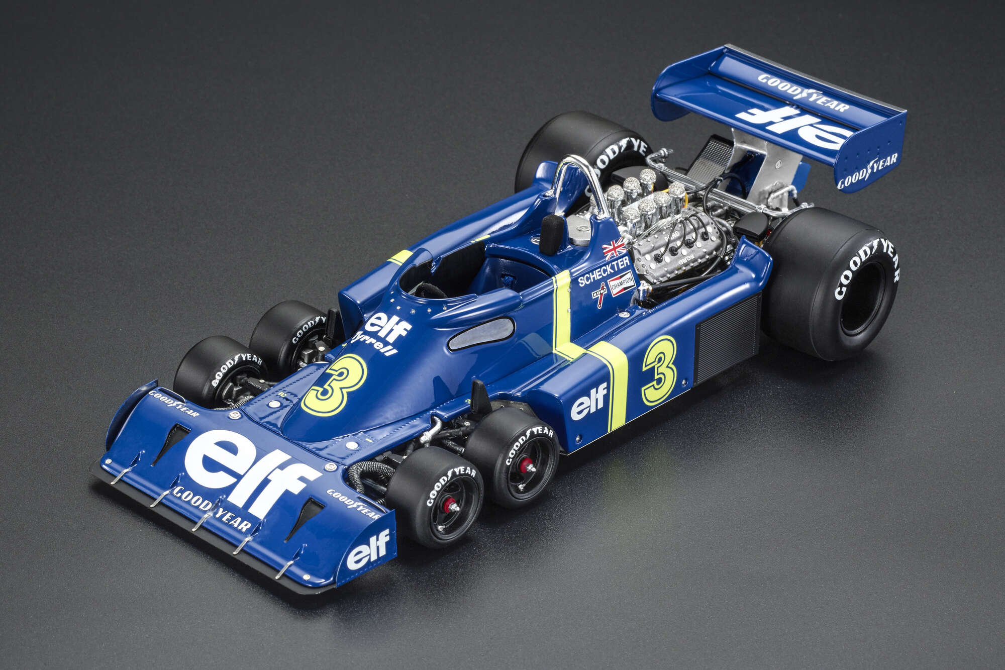 Tyrrell P34 1:18 #3 1976 - Jody Scheckter Monaco GP GP089C - GP Replic –  Triple Crown ModelStore