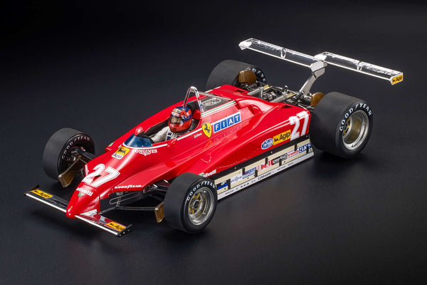 Ferrari 126C2 n°27 (1982) 1:12 - Gilles Villeneuve - Long Beach GP - With Driver - GP1210EWD - GP Replicas