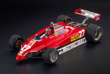 Ferrari 126C2 n°27 (1982) 1:12 - Gilles Villeneuve - 2nd San Marino GP - With Driver - GP1210HWD - GP Replicas