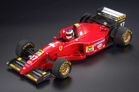 Ferrari 412 T2 n°27 (1995) 1:12 – Jean Alesi - Winner Canadian GP, Montreal - GP1242AWD - With Driver - GP Replicas