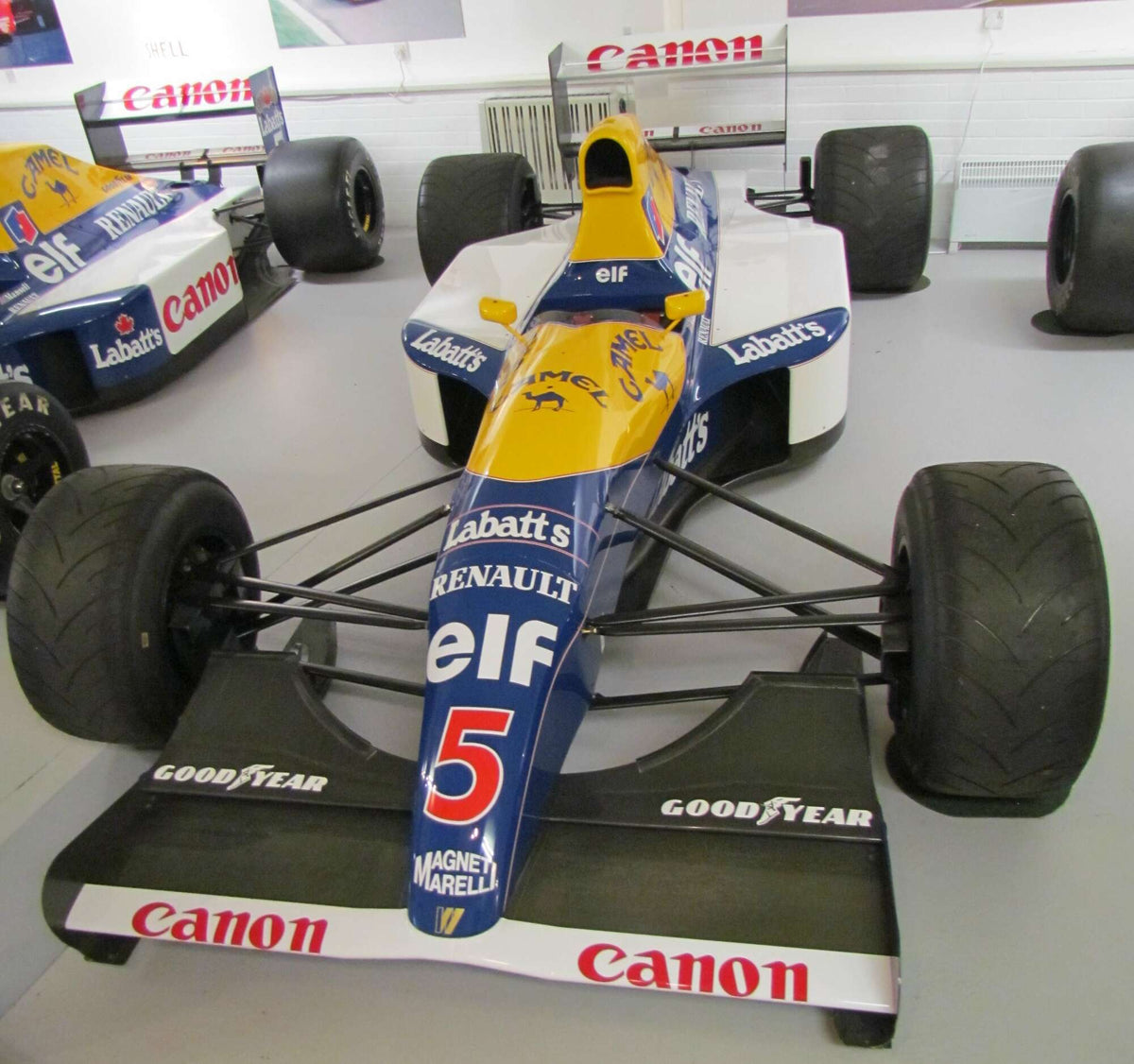 WILLIAMS - FW14 No.5 (1991) 1:12 - Nigel Mansell - Winner British GP - GP1243A - GP Replicas