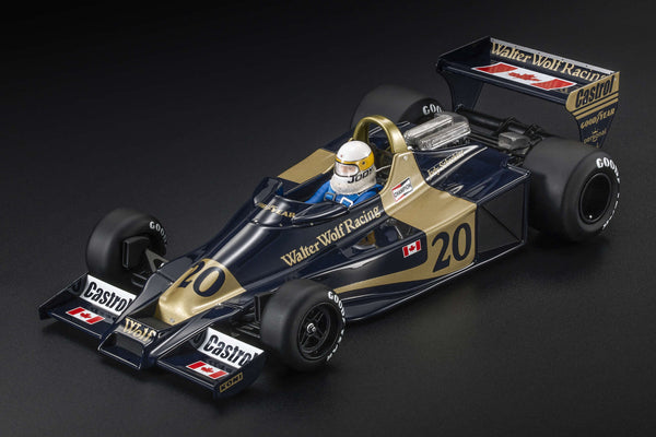 Wolf - WR1 n°20 (1977) 1:18 - Jody Scheckter - Winner Monaco GP - With Driver - GP137BWD - GP Replicas