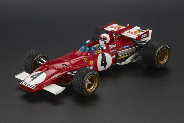 Ferrari - F1 312B n°4 (1970) 1:18 - Clay Regazzoni - Winner Italy GP - With Driver - GP Replicas