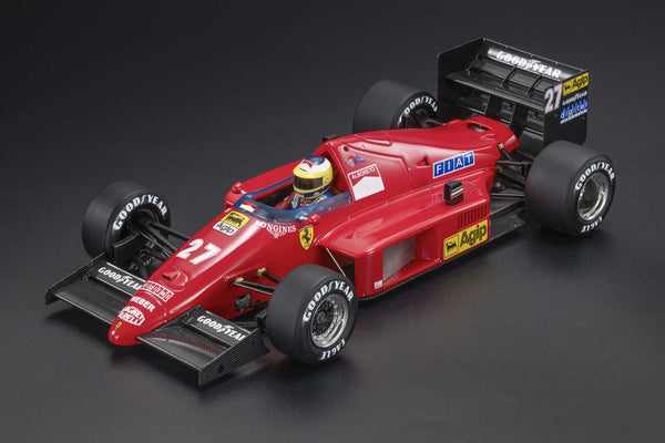 فيراري - F1-86B رقم 28 (1986) 1:18 - ستيفان جوهانسون - سباق الجائزة الكبرى النمساوي الثالث - (النسخة مع السائق) - نسخ سباق الجائزة الكبرى