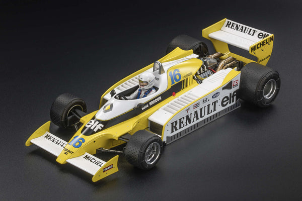 RENAULT RS10 (1979) 1:18 -GP178BWD  Renè Arnoux   French GP, Dijon 1979 - GP Replicas