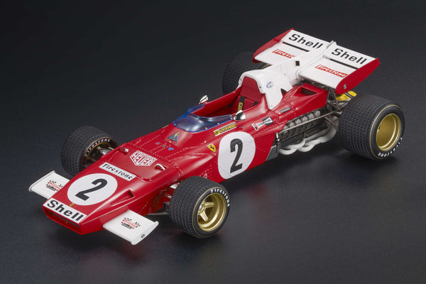 Ferrari 312 B2 F1 1971 - Modellino Monaco GP Jacky Ickx #4 Tecnomodel Scala 1:43 - Foto 3