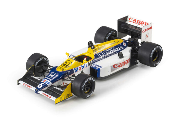 Williams FW11B n°6 (1987) 1:12 - Nelson Piquet - Pole Position & Winner Italy GP, Monza - With Monza Packaging - GPMZ1204 - GP Replicas