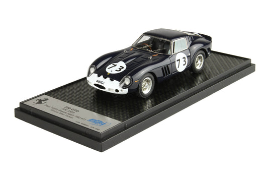 FERRARI 250 GTO S/N 3589 PECO TROPHY BRANDS HATCH 1962 CAR #73 WINNER MIKE PARKES 1:43 - BBR Models - GTO11