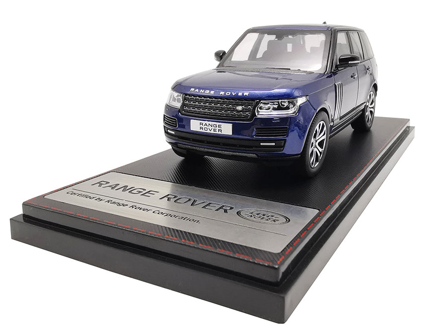 RANGE ROVER SV AUTOBIOGRAPHY DYNAMIC 2017 BLUE - 1/43 - LCD Models ...