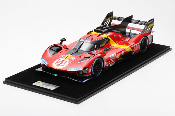 Ferrari - 499P Hypercar (2023) N*51 Winner Le Mans 1:12 - Plexi Case - Looksmart