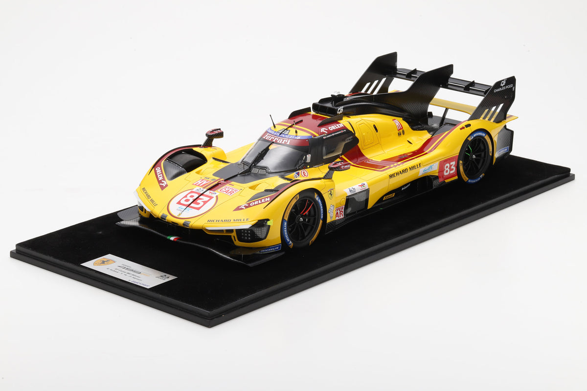Ferrari 499P n°83 AF CORSE ITA (2025) 1:12 - Winner 24H Le Mans - Kubica - Ye - Hanson - LS1214LM - Looksmart