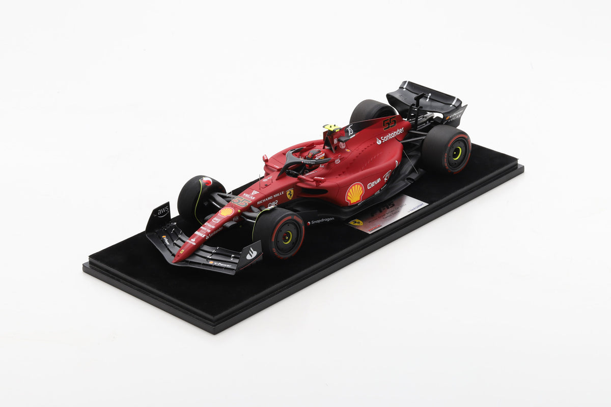 Ferrari - F1-75 n.55 (2022) 1:18 - Carlos Sainz - Winner Silverstone G ...