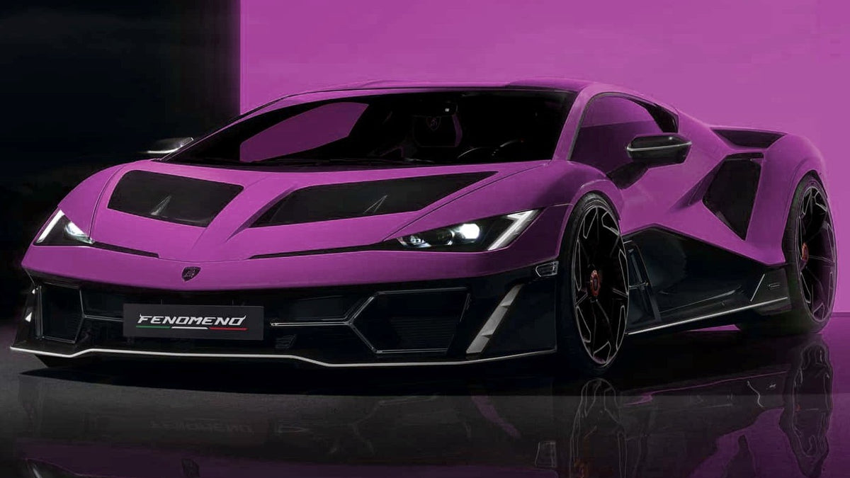 LAMBORGHINI FENOMENO VIOLA 30th 1:43 - Looksmart - LS567D