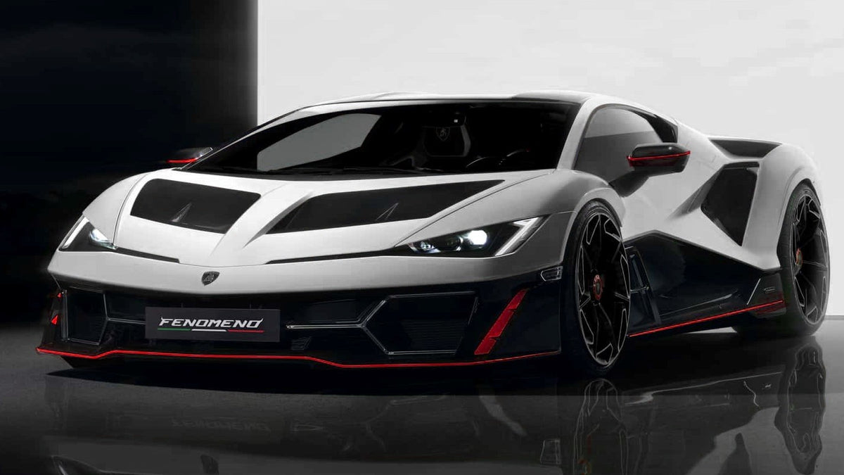 LAMBORGHINI FENOMENO BIANCO SIDERALE 1:43 - Looksmart - LS567E