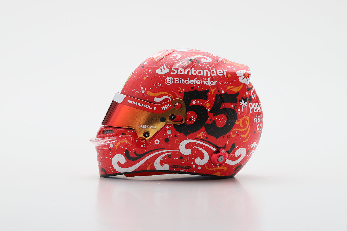 Carlos Sainz - Helmet 1:5 - 2024 - Winner Mexican GP - Looksmart