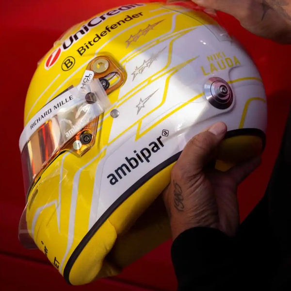 Lewis Hamilton (2025) 1:5 - Helmet - Monza GP - LSHEL021 - Looksmart