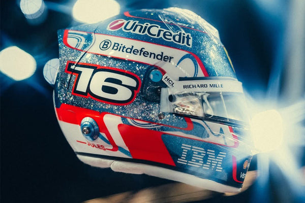 Charles Leclerc - 2025 - Helmet Ferrari - Singapore GP - 1:5 - LSHEL024 - Looksmart