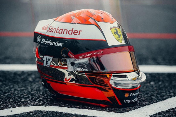 Charles Leclerc (2024) 1:5 - Helmet - Japan GP - LSHEL025 - Looksmart