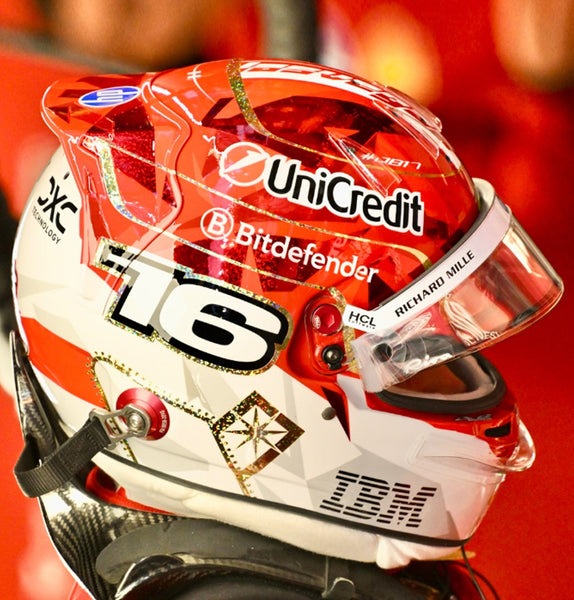 Charles Leclerc (2025) 1:5 - Helmet - Las Vegas GP - LSHEL026 - Looksmart