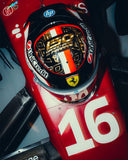 Charles Leclerc (2025) 1:5 - Helmet - Abu Dhabi GP - LSHEL028 - Looksmart