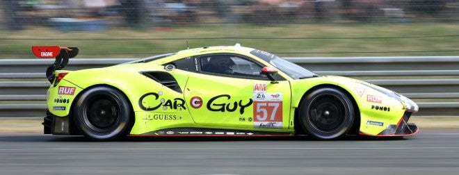 ミニカー　1/43 Ferrari 488 GTE EVO KESSEL RACING 24H Le Mans 2023 K. Cozzolino - Y. Tsujiko - N. Yokomizo #74 [LSLM167] 1/43 Looksmart 2023 Ferrari 488 GTE Evo #74 24h LeMans