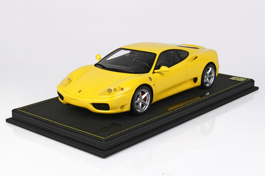 FERRARI 360 MODENA 1999 GIALLO MODENA CAMBIO F1 1:18 - BBR Models - P18172D