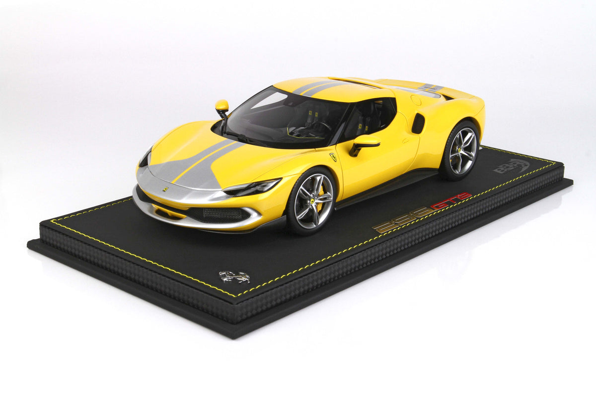 FERRARI 296 GTB ASSETTO FIORANO GIALLO MODENA 1:18 - BBR Models - P18211C
