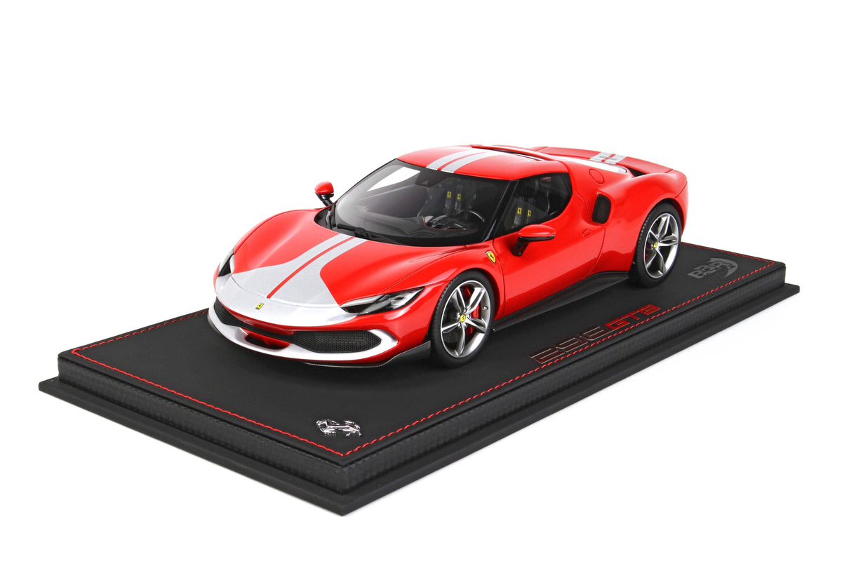 FERRARI 296 GTB ASSETTO FIORANO ROSSO CORSA 322 1:18 - BBR Models - P18211D