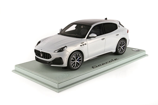 MASERATI GRECALE TROFEO 2022 GREYISH BLUE 1:18 - BBR Models - P18220E
