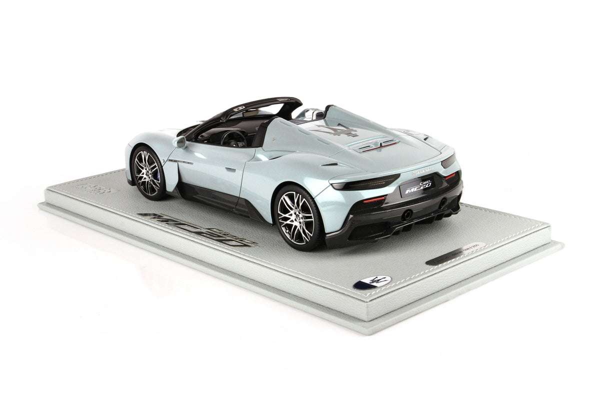 MASERATI MC20 CIELO ACQUA MARINA 1:18 - BBR Models - P18222A