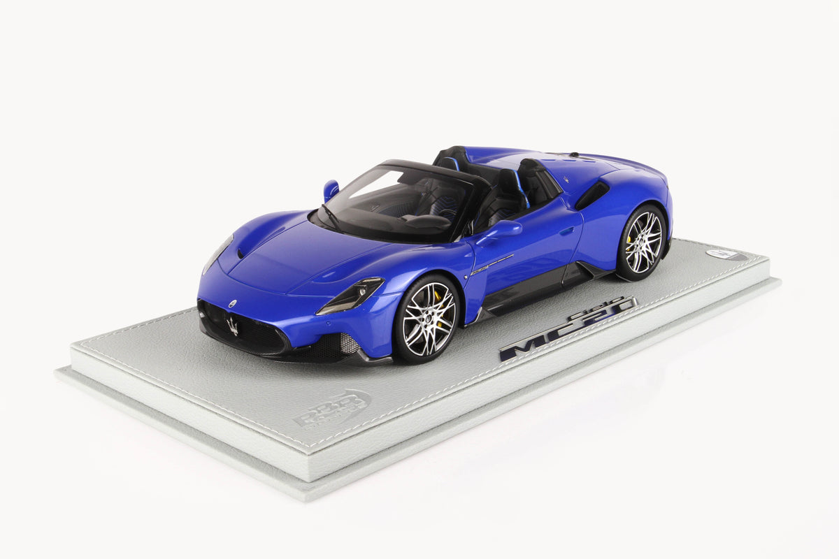 MASERATI MC20 CIELO BLU INFINITO 1:18 - BBR Models - P18222D