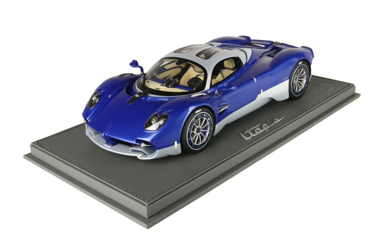 PAGANI UTOPIA M208 METALLIC BLUE 1:18 - BBR Models - P18223E1