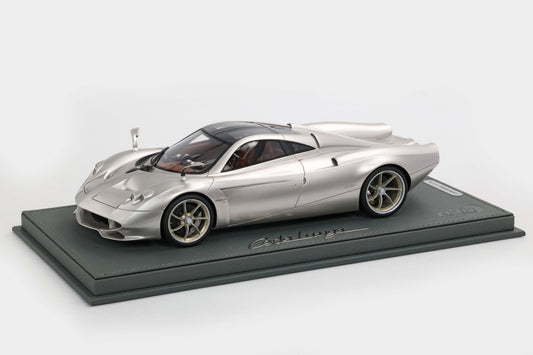 PAGANI HUAYRA CODALUNGA PORSCHE GOLD BRONZE METALLIC 1:18 - BBR Models - P18228D