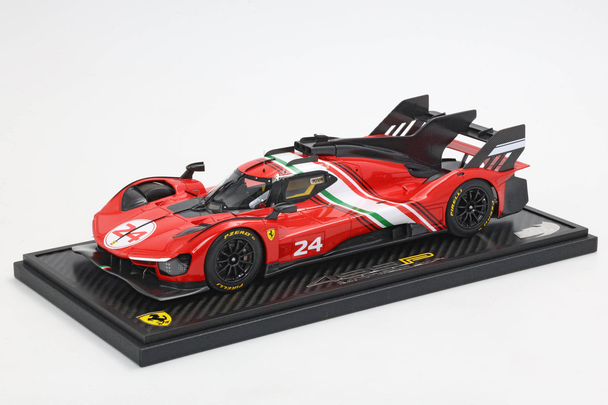 FERRARI 499P MODIFICATA BASE IN FIBRA DI CARBONIO 1:18 - BBR Models - P18244CF