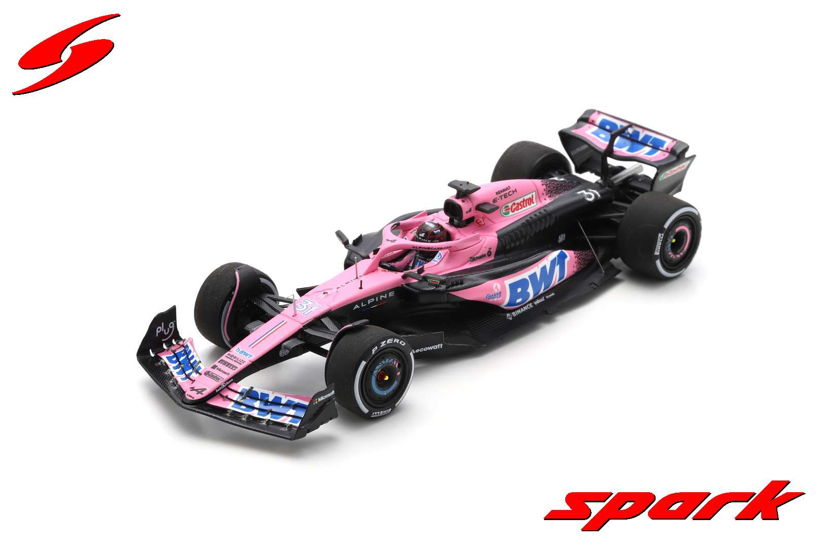 Alpine - F1 A523 n° 31 (2023) 1:43 - E. Ocon - Saudi Arabia GP - Spark