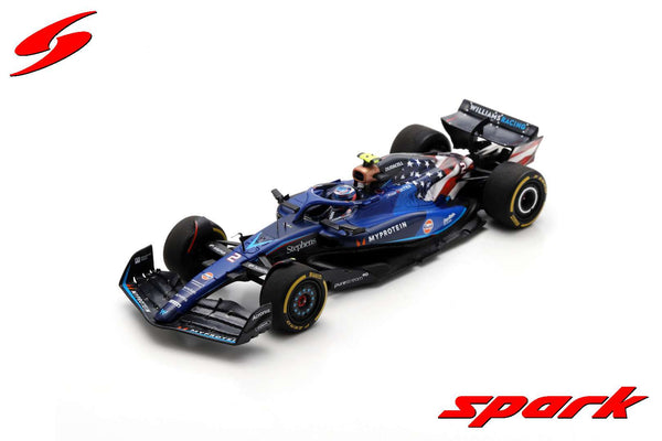 Williams - F1 FW45 n°2 (2023) 1:43 - USA Texas GP - Logan Sergeant - Spark