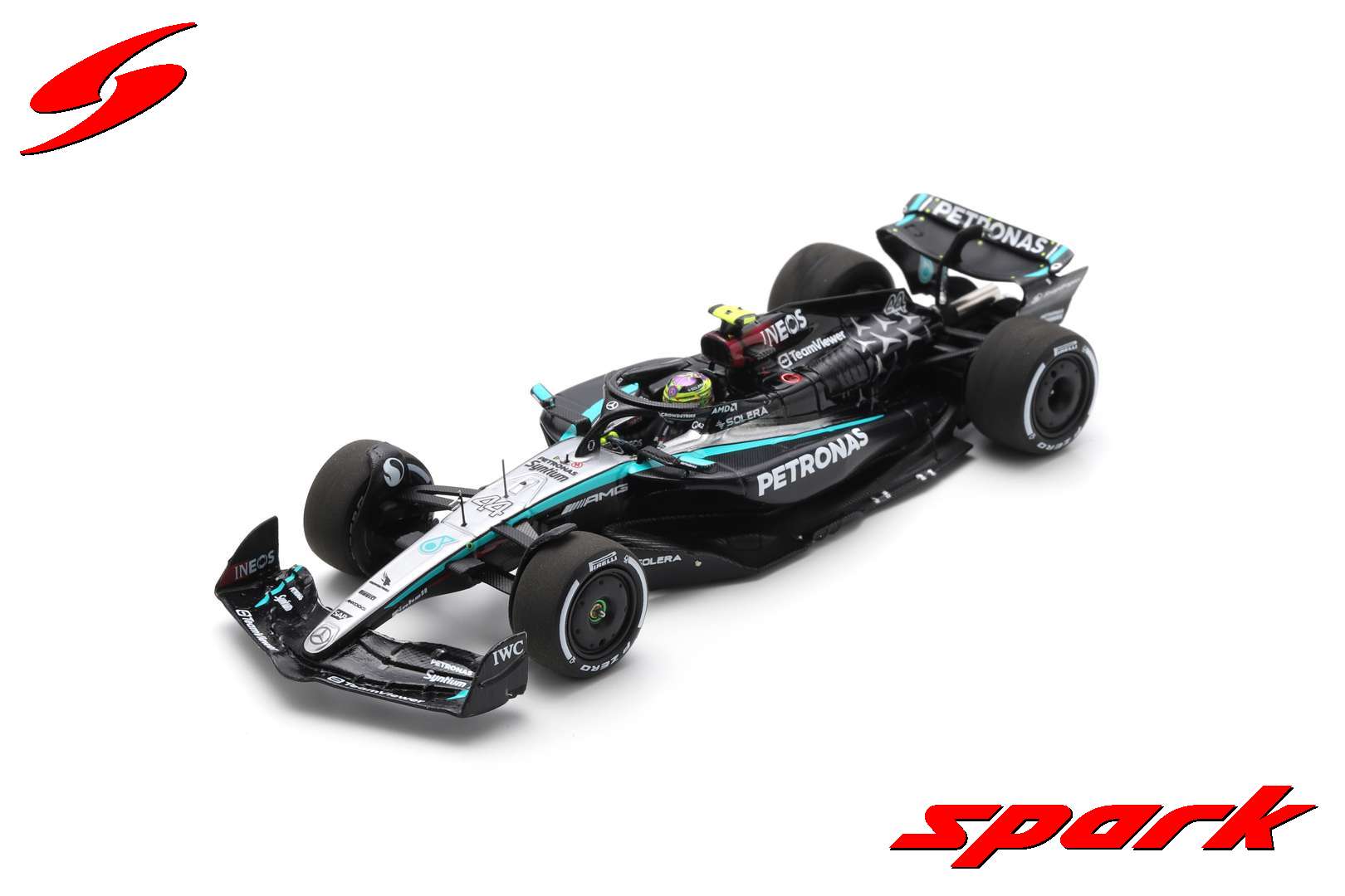 Mercedes - AMG Petronas F1 Team W15 n°44 (2024) 1:43 - Lewis Hamilton -  Spark